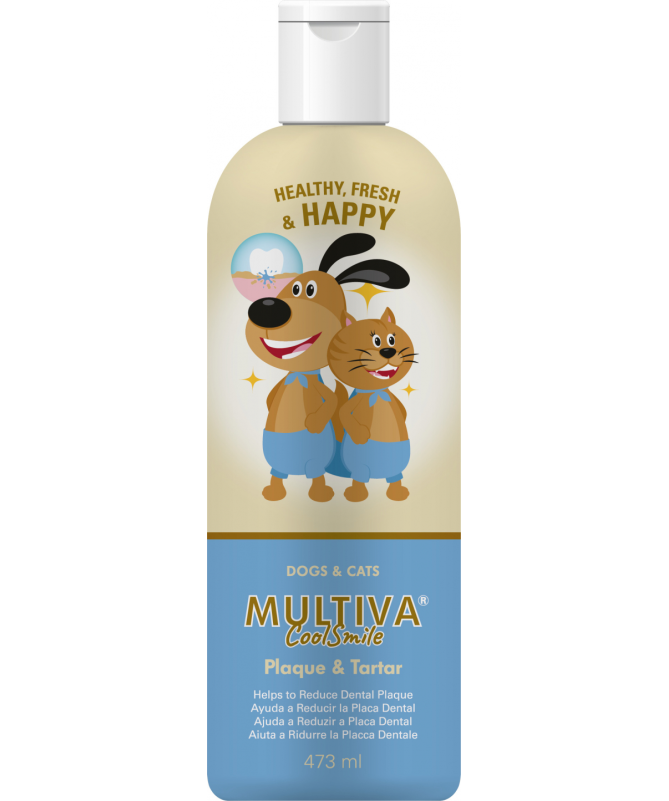MULTIVA COOLSMILE PLAQUE TARTAR 473 ML VET – foto del producto tienes contacta nuestro MULTIVA COOLSMILE PLAQUE TARTAR 473 ML VET – foto del producto tienes contacta nuestro