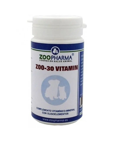 ZOO 30 VITAMINS PERROS Y GATOS 30COMP – foto del producto vitamina 000 zoo
