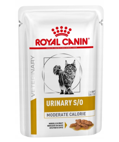 ROYAL VET FELINE URINARY S O MODERATE CALORIE 12X85GR – foto del producto tienes contacta nuestro