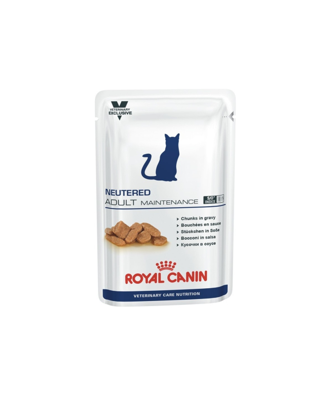 ROYAL VET FELINE NEUTERED MAINTENANCE 12X85GR – foto del producto bruta aditivos subproductos ROYAL VET FELINE NEUTERED MAINTENANCE 12X85GR – foto del producto bruta aditivos subproductos