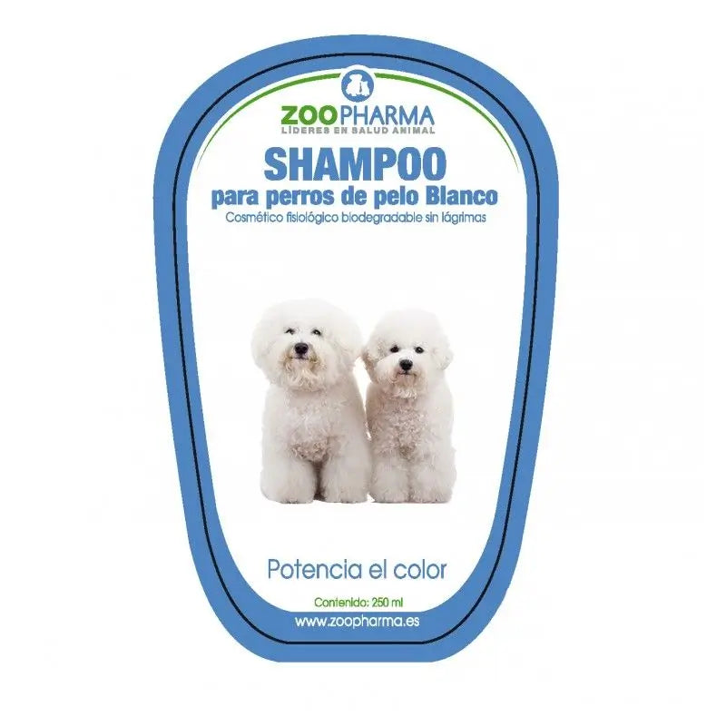 CHAMPU PELO BLANCO PERROS 250ML