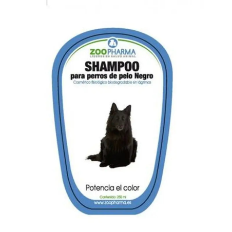 CHAMPU PELO NEGRO PERROS 250ML