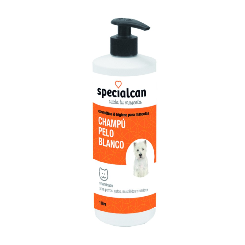 CHAMPU PELO BLANCO PERROS 1L