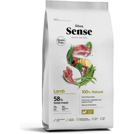 DIBAQ SENSE CORDERO PERRO ADULTO MINI 2KG SG
