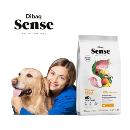 DIBAQ SENSE POLLO Y PATO PERRO ADULTO 12KG SG