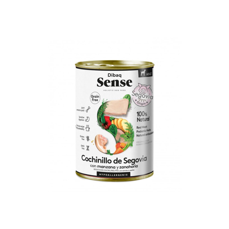 DIBAQ SENSE CORDERO PERRO ADULTO LATA 380GR SG
