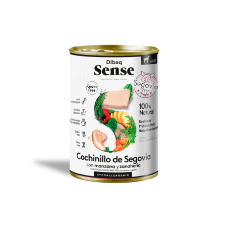 DIBAQ SENSE COCHINILLO PERRO ADULTO LATA 380G SG