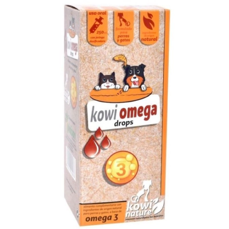 KOWI OMEGA 3 PERROS Y GATOS 250ML