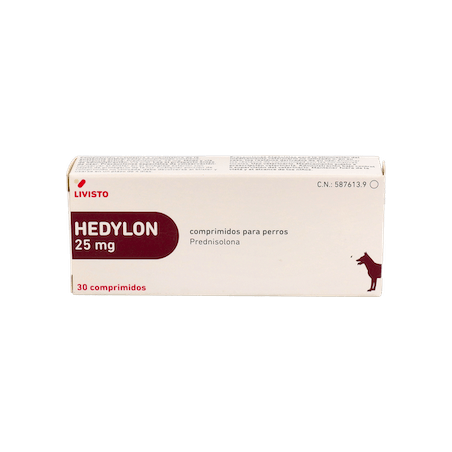 HEDYLON 25 MG 30 CP LIVISTO | Cada