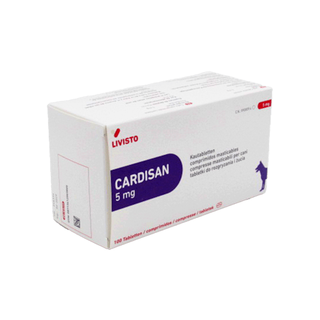 CARDISAN 5 MG 100 COMPR LIVISTO | Cada